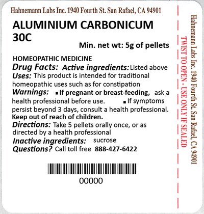 Aluminium carbonicum 30C 5g - Aluminium carbonicum 30C 5g